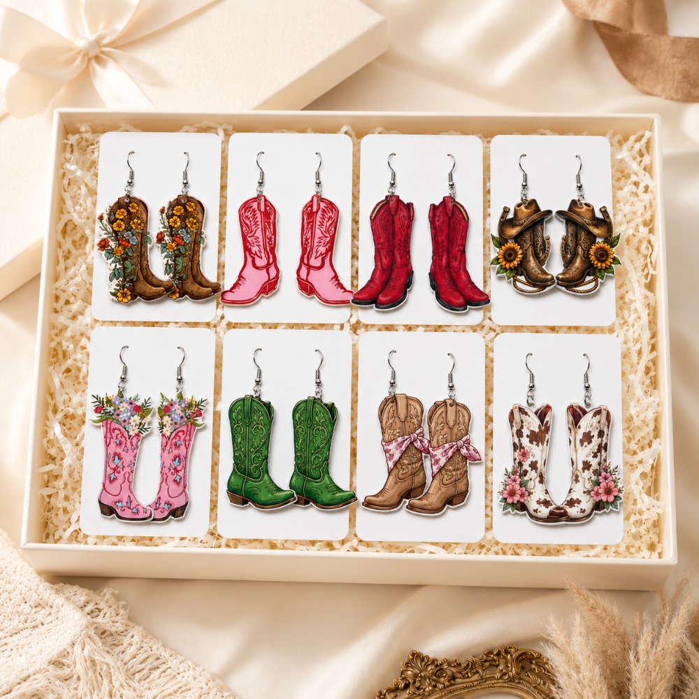 Women's Western 8 Pairs Earring Set for Everyday Wear